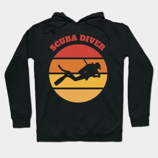 Sunset Dive Silhouette Hoodie